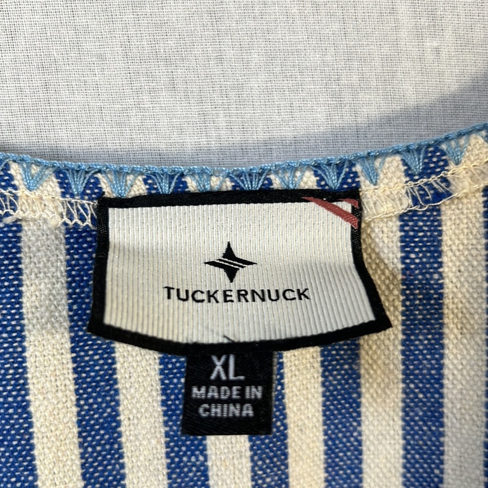 Tuckernuck Blue and White Striped Mini Dress - Picture 5 of 8